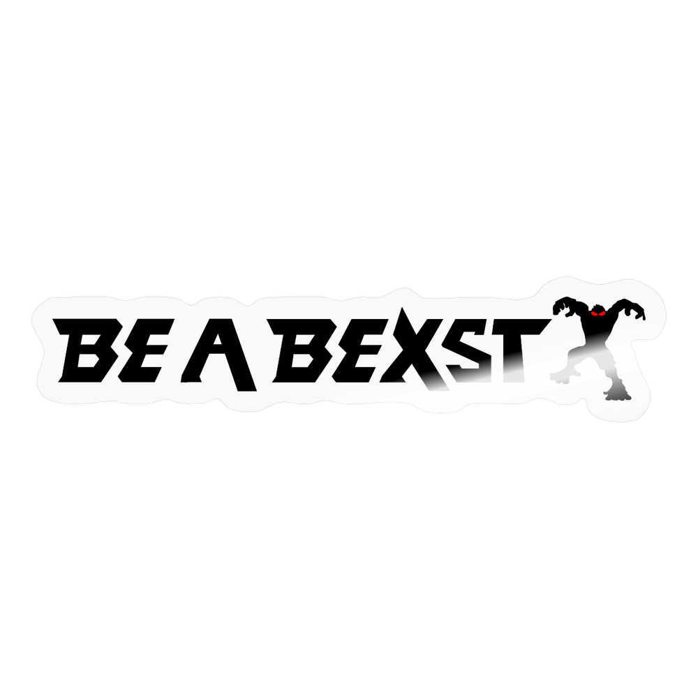 Sticker - transparent glossy